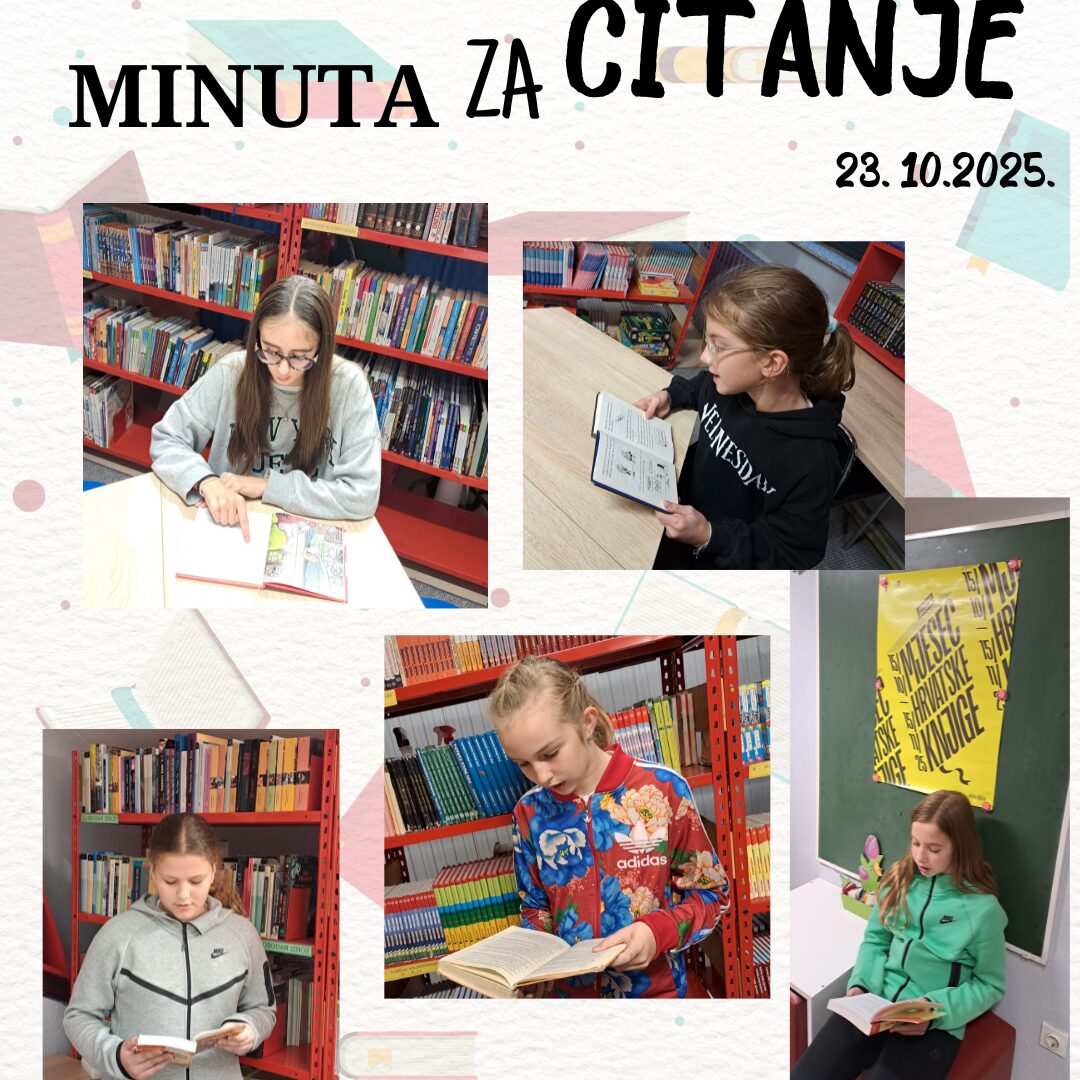 Minuta za čitanje 2025.